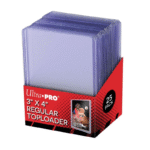 UP - 3" X 4" Clear Regular Toploader (25 Pieces)