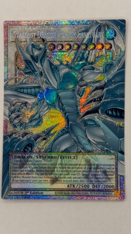Stardust Dragon - Victim Sanctuary (Starlight Rare) (Extended Art) - Magnificent Monsters (MAMO)