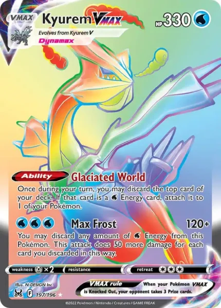 Kyurem VMAX - Lost Origin - 197/196