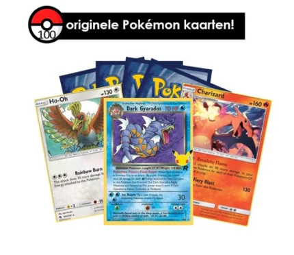 Bundel van 100 Pokémon kaarten