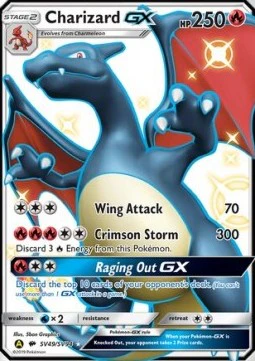 Charizard GX – Hidden Fates – Shiny