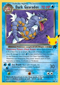 Dark Gyarados – Celebrations