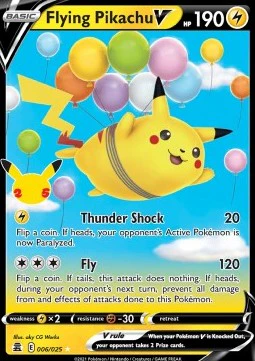 Flying Pikachu V – Pokemon Go