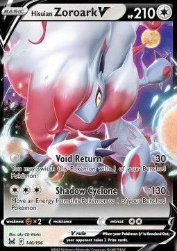 Hisuian Zoroark V – glimmend – Lost Origin