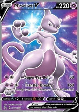 Mewtwo V – Full Art – Glimmend – Promo