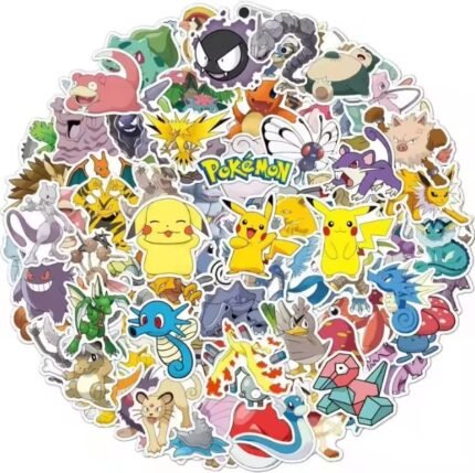 Pokémon stickers – 100 stuks