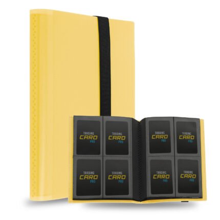 Verzamelmap Geel 4-Pocket – AGY Cards