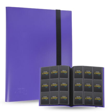 Verzamelmap Paars 9-Pocket – AGY Cards