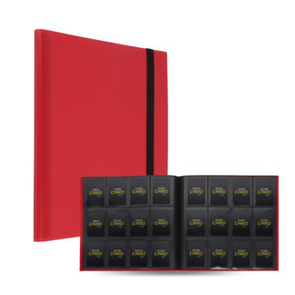 Verzamelmap Rood 12-Pocket – AGY Cards