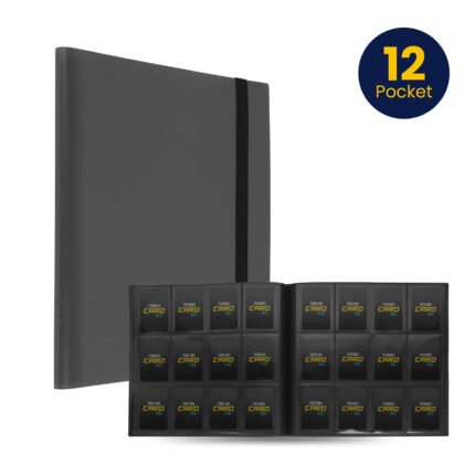 Verzamelmap Zwart 12-Pocket – AGY Cards