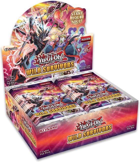 Wild Survivors Booster Box – Yu-Gi-Oh!